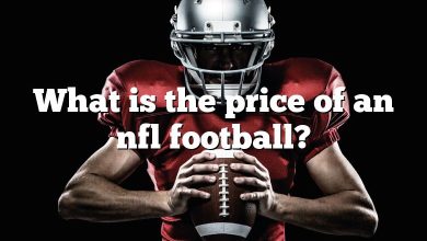 What is the price of an nfl football?