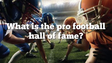 What is the pro football hall of fame?