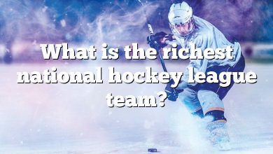 What is the richest national hockey league team?