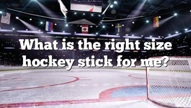 What is the right size hockey stick for me?
