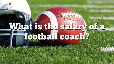 What is the salary of a football coach?