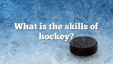 What is the skills of hockey?