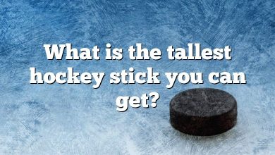 What is the tallest hockey stick you can get?
