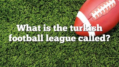 What is the turkish football league called?