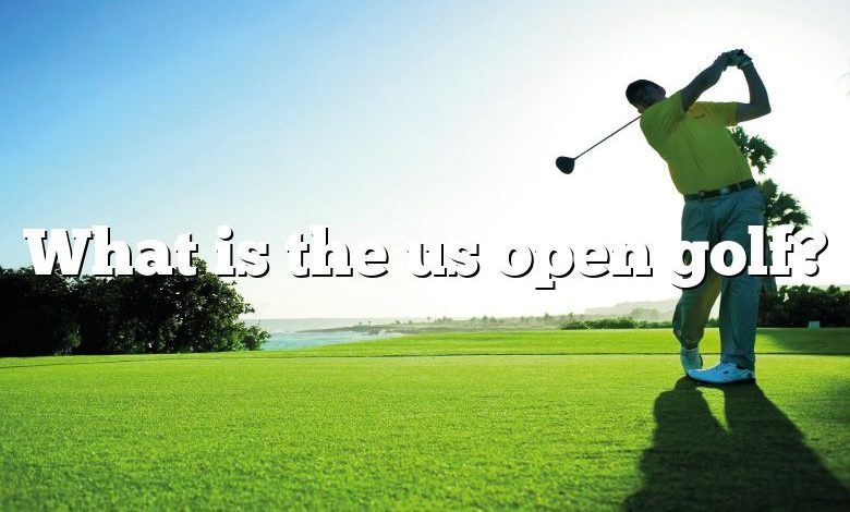 What is the us open golf?