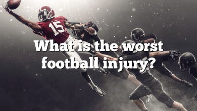 What is the worst football injury?