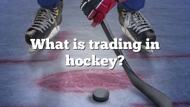 What is trading in hockey?