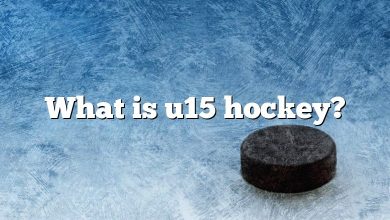 What is u15 hockey?