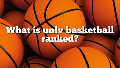 What is unlv basketball ranked?