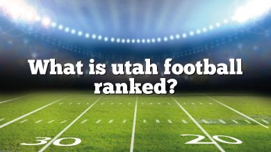 What is utah football ranked?