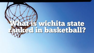 What is wichita state ranked in basketball?