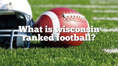 What is wisconsin ranked football?