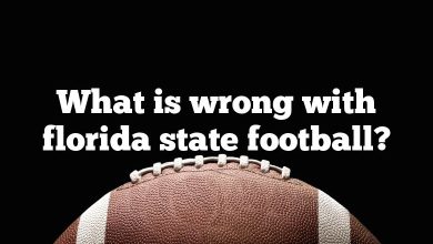 What is wrong with florida state football?