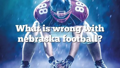 What is wrong with nebraska football?