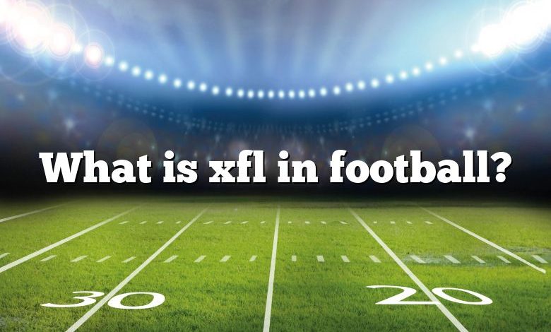 What is xfl in football?