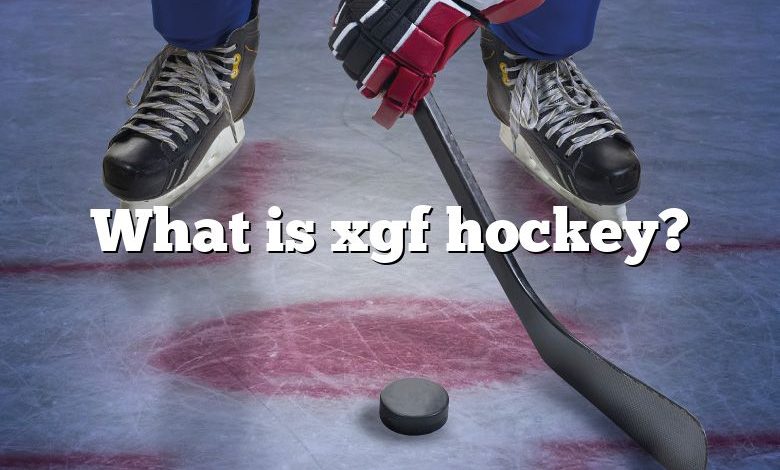 What is xgf hockey?