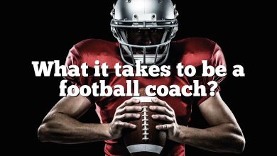 What it takes to be a football coach?