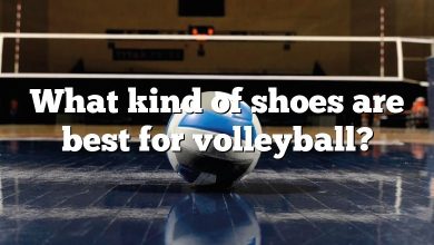 What kind of shoes are best for volleyball?