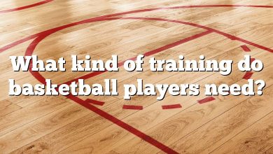 What kind of training do basketball players need?