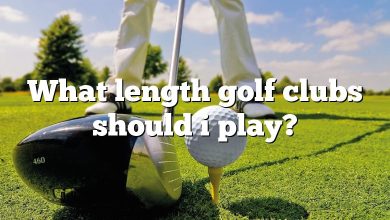 What length golf clubs should i play?