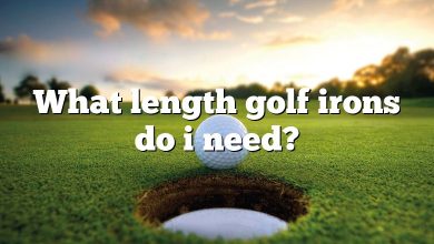 What length golf irons do i need?