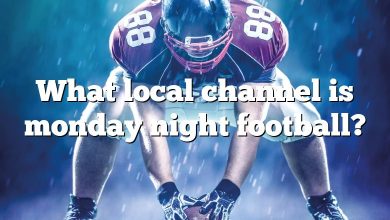 What local channel is monday night football?