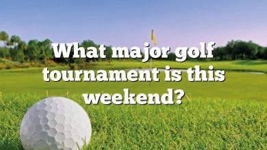 What major golf tournament is this weekend?