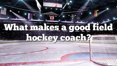 What makes a good field hockey coach?