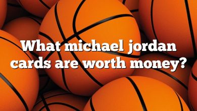 What michael jordan cards are worth money?