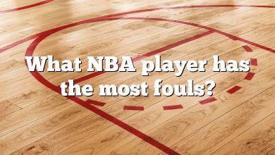 What NBA player has the most fouls?