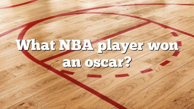 What NBA player won an oscar?