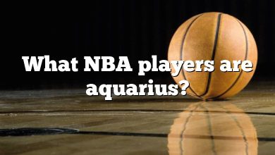 What NBA players are aquarius?