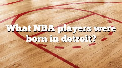 What NBA players were born in detroit?