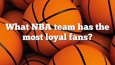 What NBA team has the most loyal fans?