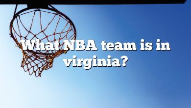 What NBA team is in virginia?