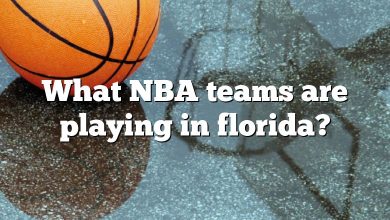 What NBA teams are playing in florida?