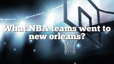 What NBA teams went to new orleans?