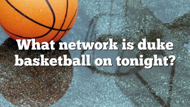 What network is duke basketball on tonight?