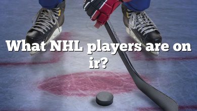 What NHL players are on ir?