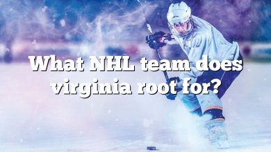 What NHL team does virginia root for?