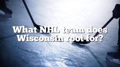 What NHL team does Wisconsin root for?