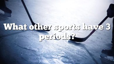 What other sports have 3 periods?
