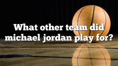 What other team did michael jordan play for?