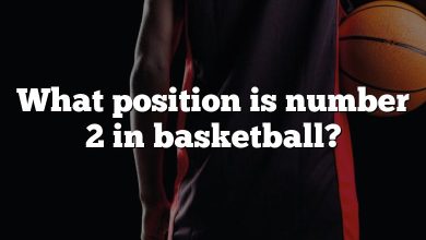 What position is number 2 in basketball?
