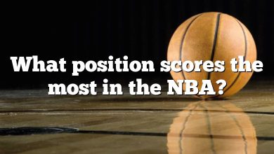 What position scores the most in the NBA?