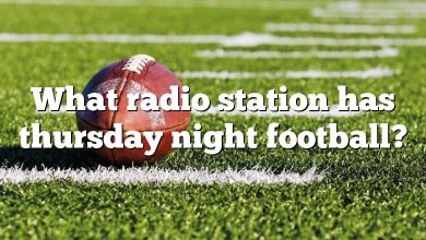 What radio station has thursday night football?