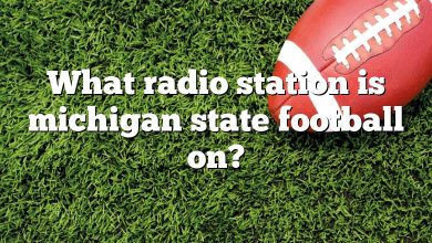 What radio station is michigan state football on?