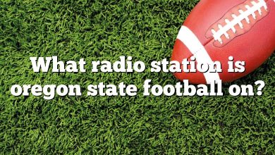 What radio station is oregon state football on?