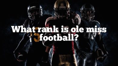 What rank is ole miss football?