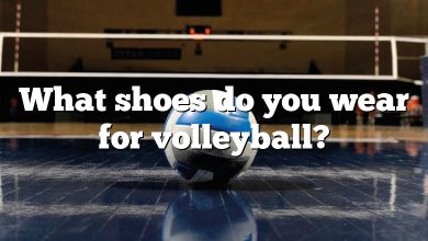 What shoes do you wear for volleyball?